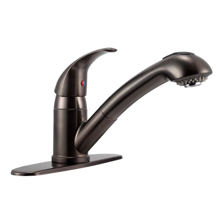 DESIGNER PULL-OUT RV KITCHEN FAUCET - VENETIAN BRONZE